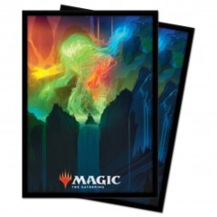 Ultra Pro Zendikar Rising Standard-Size Sleeves - Omnath, Locus of Creation (100ct)